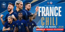 France - Chili au stade orange velodrome